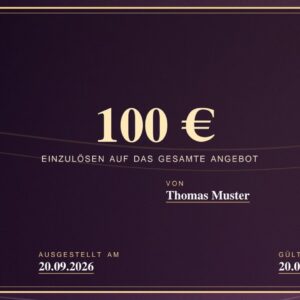 Geschenkgutschein von Shibari Münster