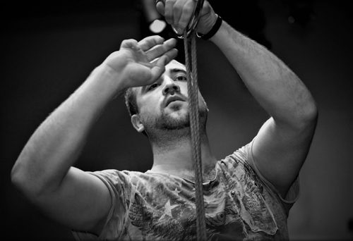 Hagen Alkis mit Seil – Shibari Münster
