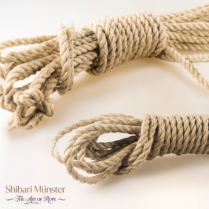 Jute- und Hanfseile für Shibari